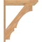 Ekena Millwork Balboa Slat Smooth Outlooker, Western Red Cedar, 7 1/2"W x 38"D x 46"H OUT08X38X46BOA06SWR - alternate 3